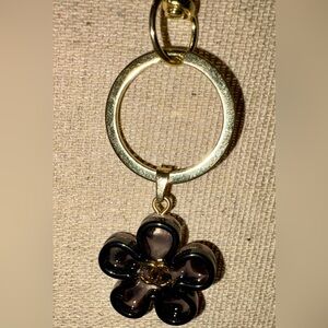 UP CYCLED CC Flower Charm Keychain